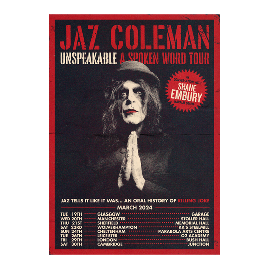 Unspeakable Tour Poster