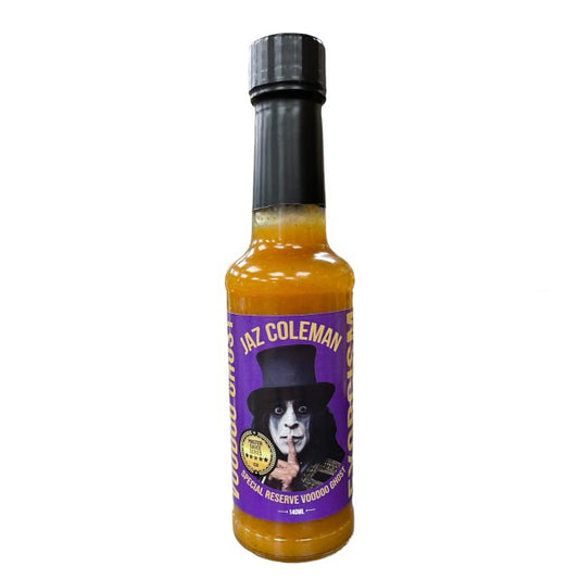 Jaz Coleman's Special Reserve Voodoo Ghost Exorcism Hot Sauce